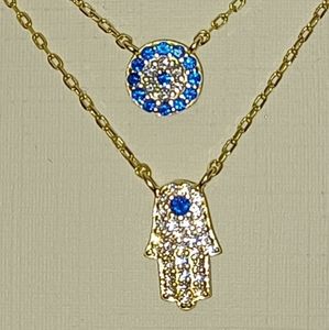 RACHEL ZOE GOLD PLATED STERLING SILVER PROTECTION